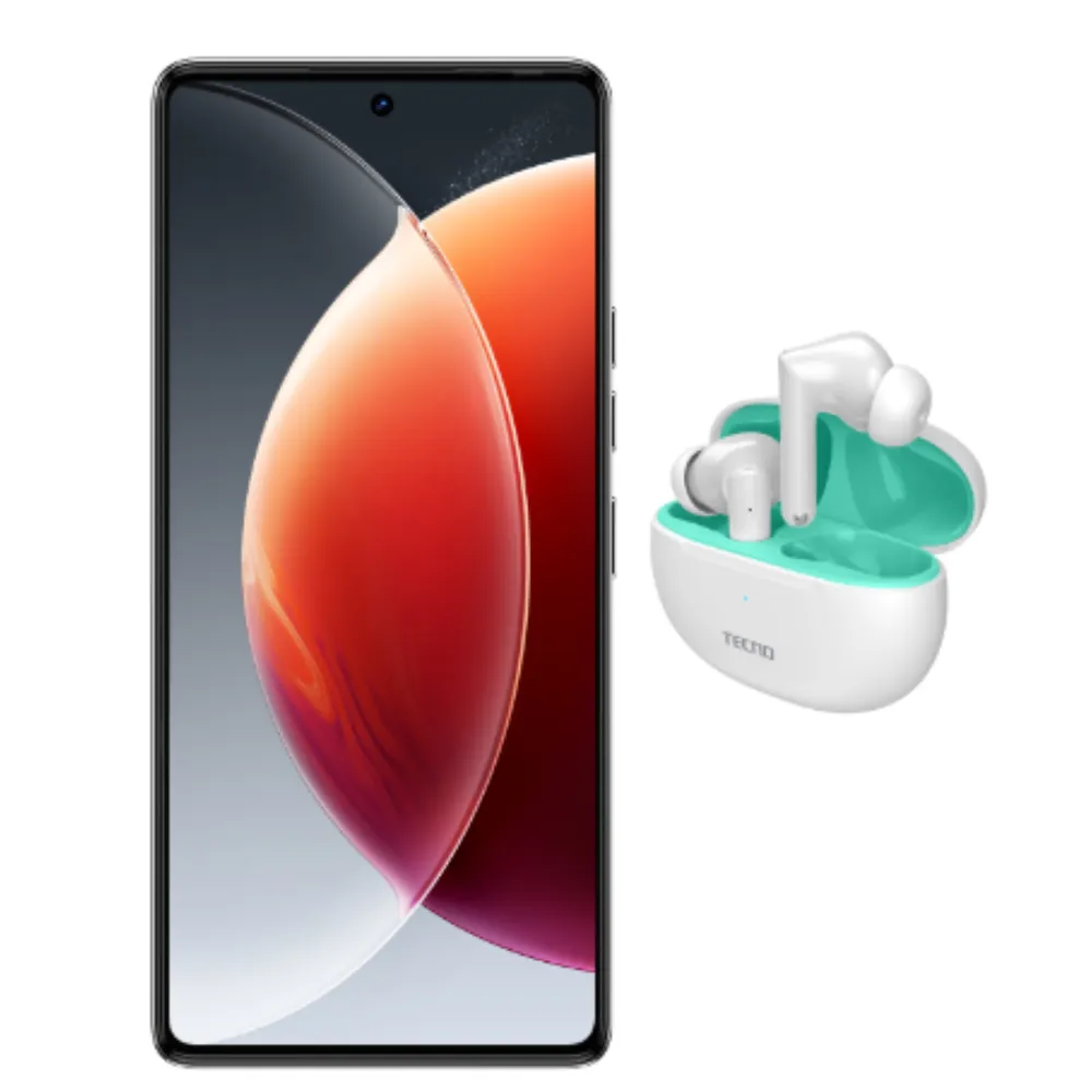 Celular TECNO Camon 30 5G 512 GB 8 GB RAM Blanco (Obsequio Auriculares Inalámbricos)