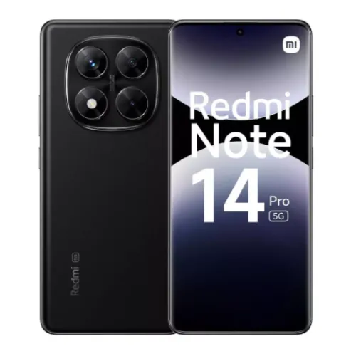 Celular XIAOMI Redmi Note 14 Pro 5G 256 GB 8 GB RAM Negro